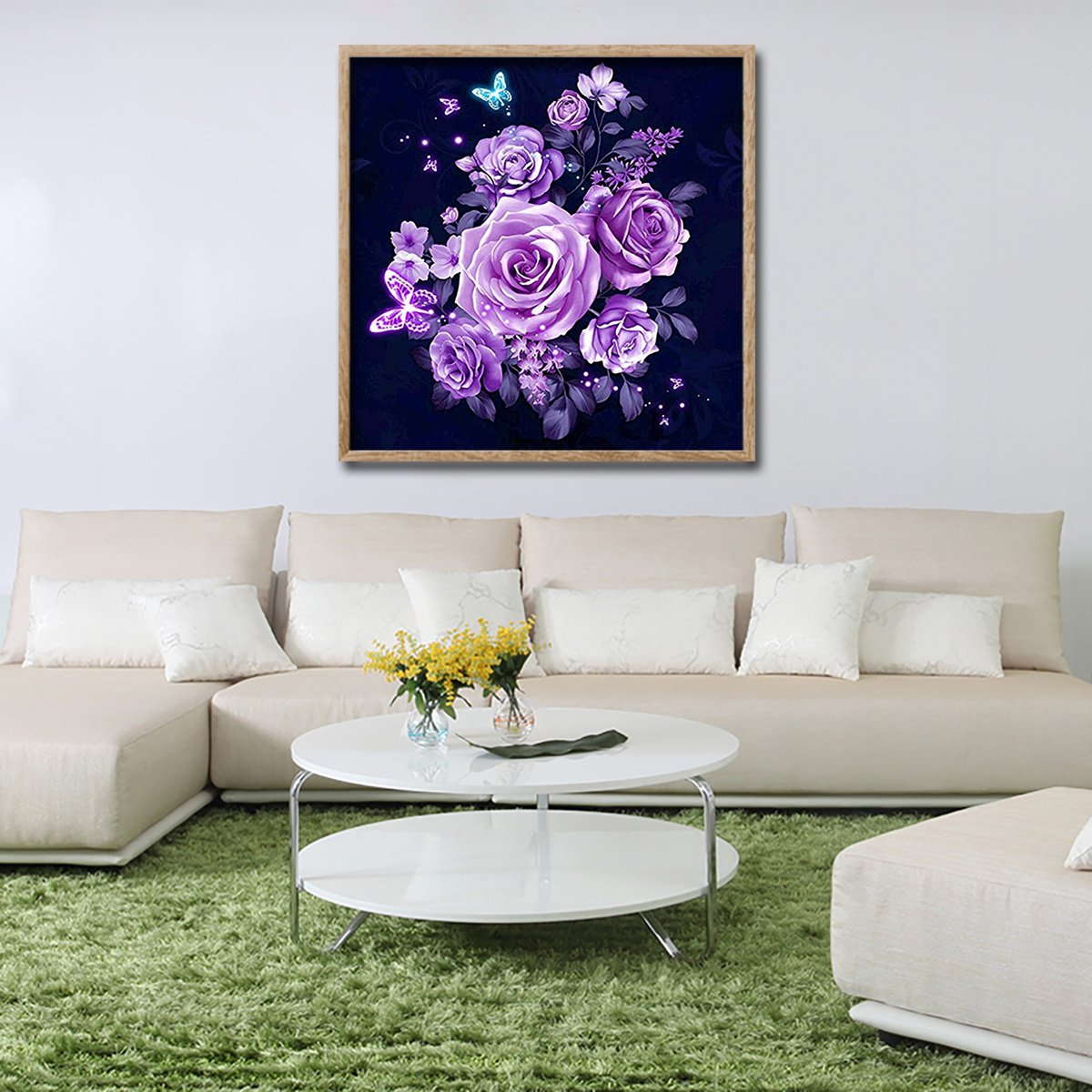 5D Diamond Painting for Adults Beginners, DIY Diamond Painting Set, Full  Drill Diamond Art Kit, Crystal Embroidery Art Kit for Home Wall Decoration