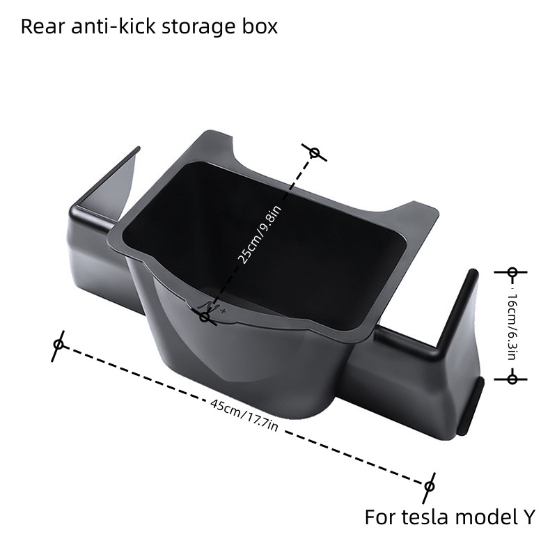 Applicable For Model Y Rear Storage Box Rear Integrated Corner Protection Storage  Box - Temu