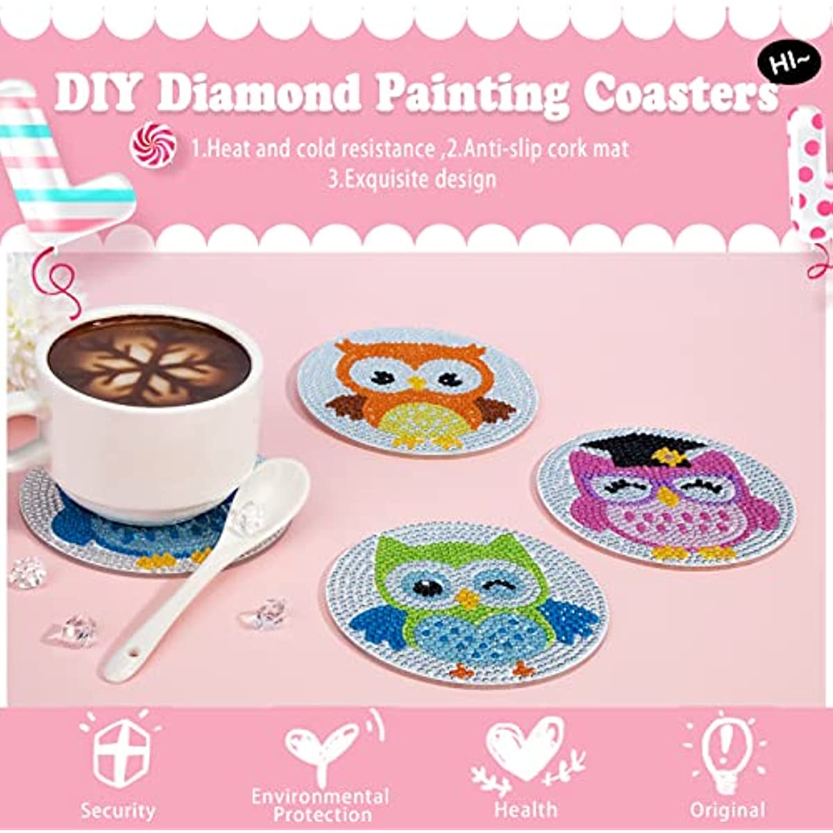  MVVMTOP Diamond Painting Kits for Adults,Diamond Art