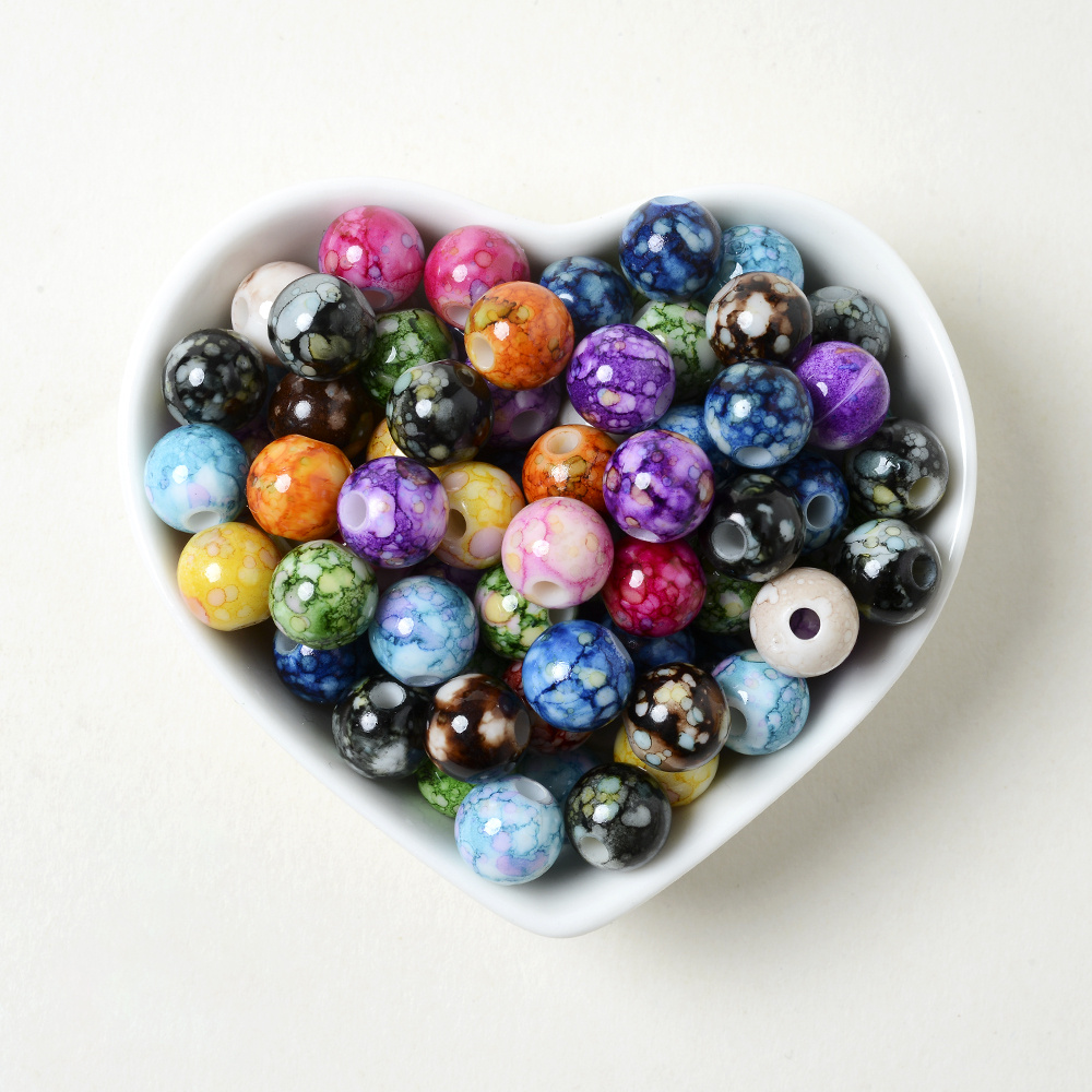 Extra Large Ceramic Beads, Spacer Beads For Jewelry Making, Set Of 5 O –  Ceramica Ana Rafael