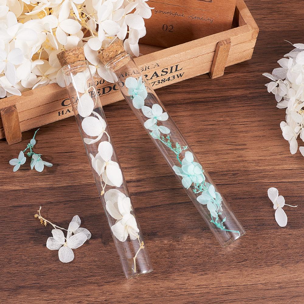 15 pcs glass jars with corks