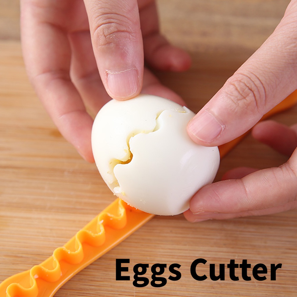 Egg Cutter Stainless Steel Wire Egg Slicer Portable for Hard Boiled Eggs  Home Kitchen New.