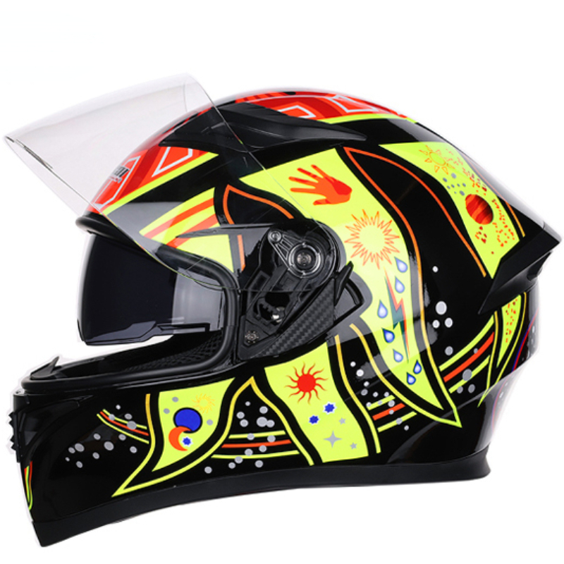 JIEKAI 316 high quality full face motorcycle helmet men racing