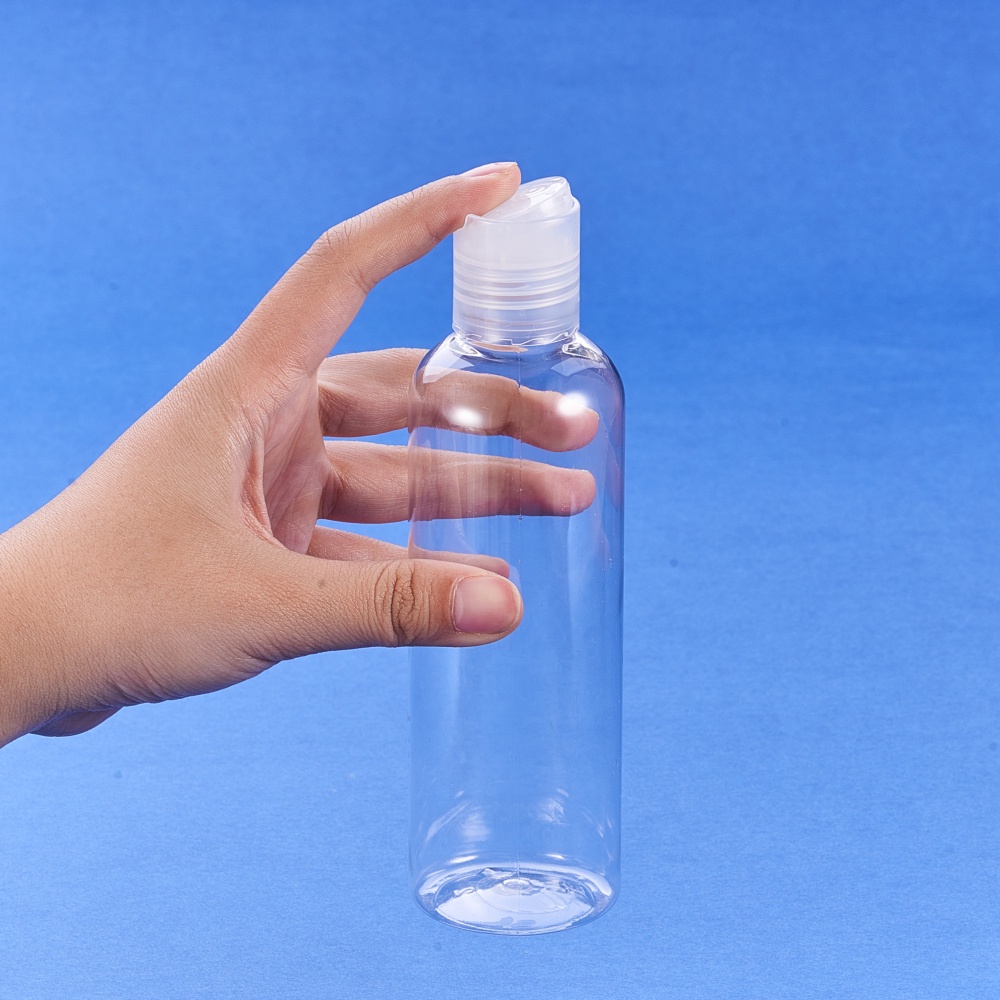 Image of 8 200ml (6.7 Oz) Portable Bottles Cap For Shampoo, Conditioner, , And Toiletries - And Bathroom Accessories