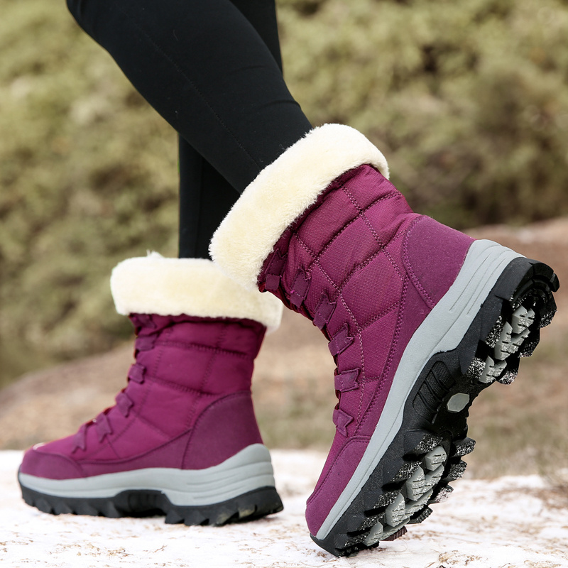 Botas Nieve Térmicas Invierno Mujer Zapatillas Deporte - Temu Mexico