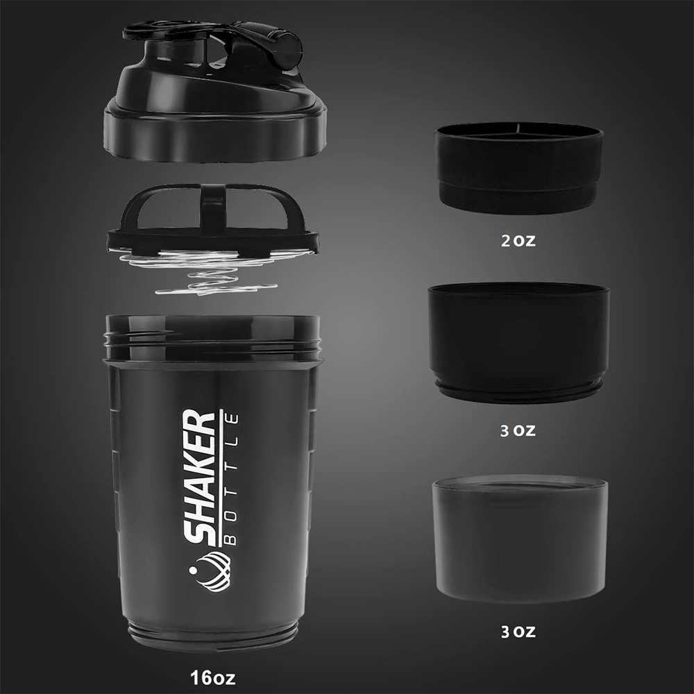 Leak-proof Protein Shaker Bottle For Fitness And Portable