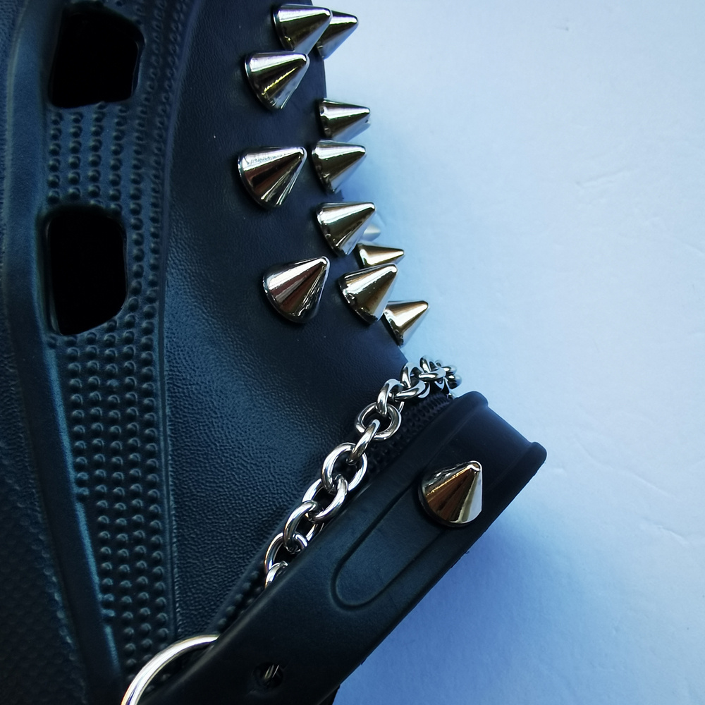 DIY Punk Croc Charms Metal Rivet Shoe Charms for Croc Designers New Fashion  Clogs Buckle Decorations Hip Hop Shoe Accessories