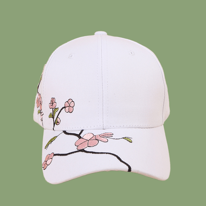 Cherry Blossom Hat (Embroidered)