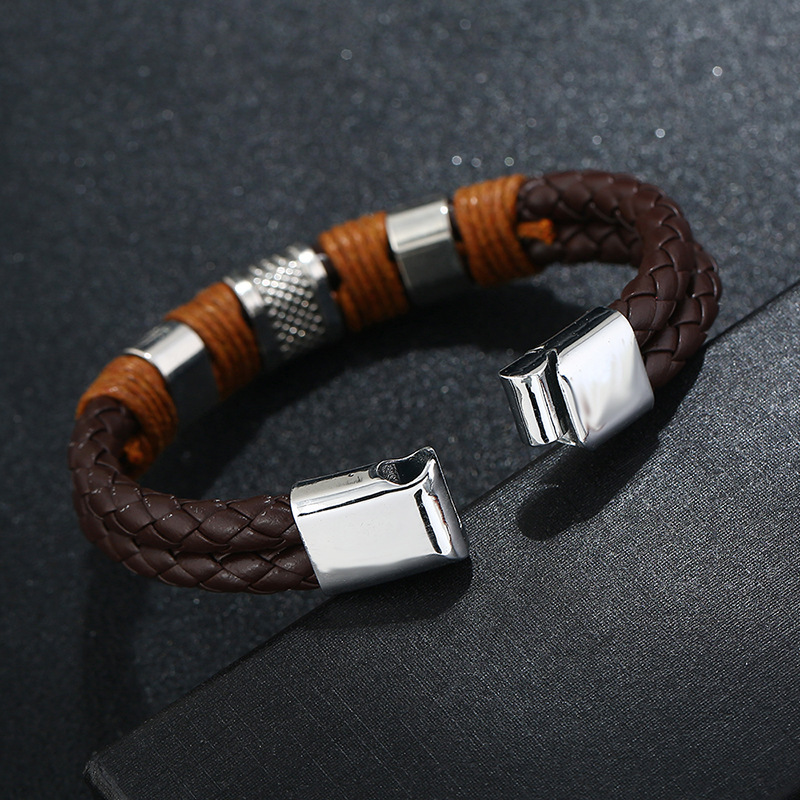 Simple Leather Bracelets