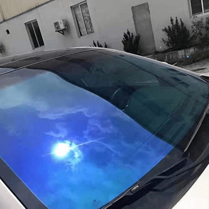 Chameleon Window Tint Film 80%VLT Car Side Glass Sticker Anti-UV Home Film  Foil