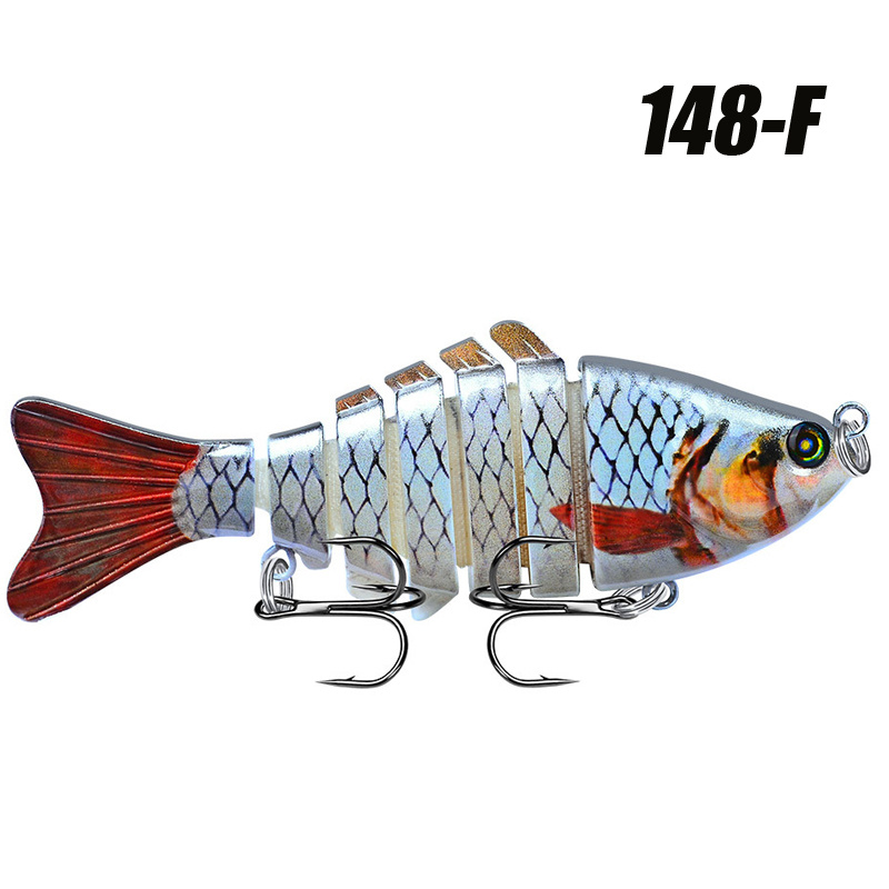 5Pcs Fishing Lures for Bass Trout 1.4~3.9 Multi Jointed Swimbaits Slow  Sinking Bionic Lifelike Swimming Bass Lures Freshwater Saltwater Bass  Fishing baits Kit (Color-A) : : Sports, Fitness & Outdoors