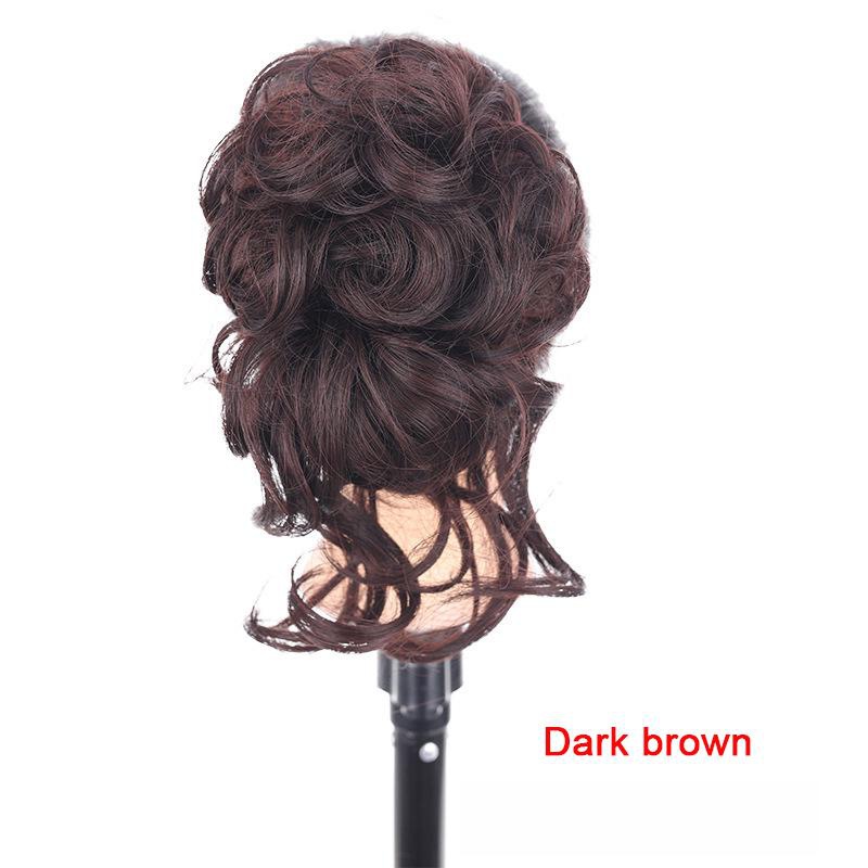 Messy Curly Wavy Hair Extensions with Claw Clip