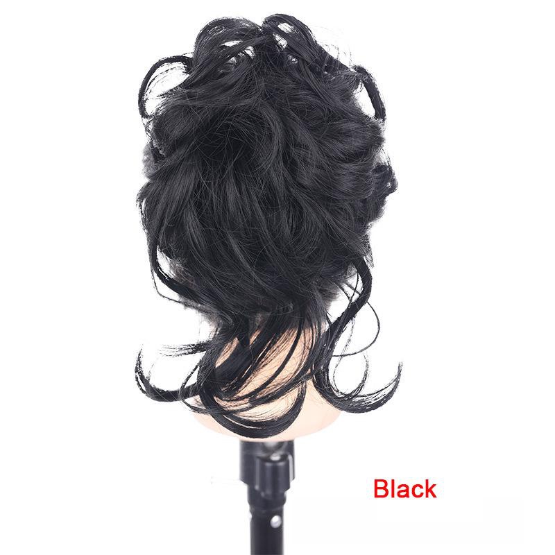 Messy Curly Wavy Hair Extensions with Claw Clip