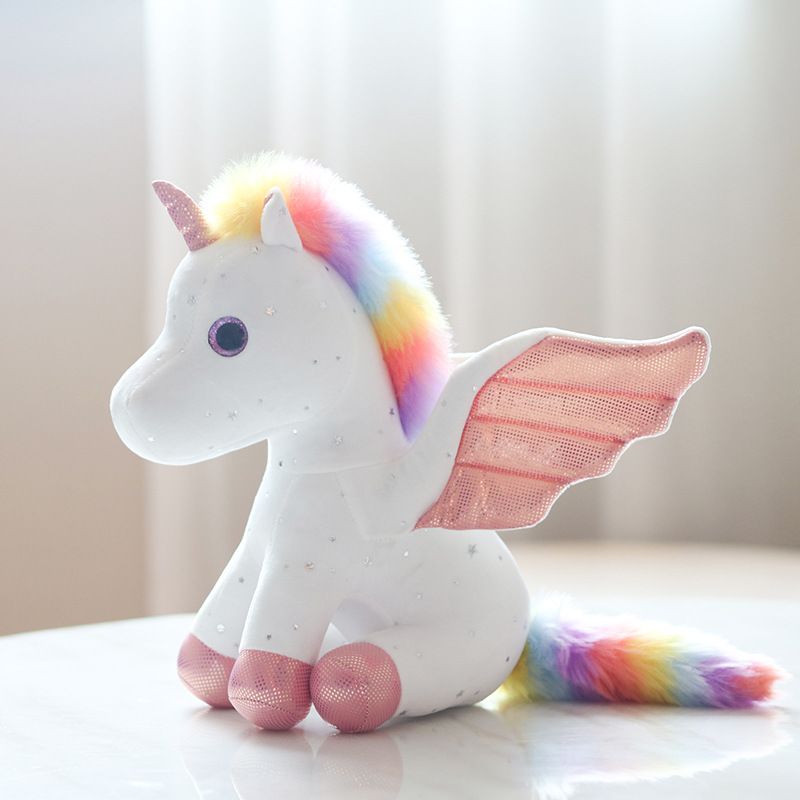 8inch Rainbow Starry Unicorn Plush Doll Stuffed Animals Doll For Girl  Birthday Gift - Toys & Games - Temu