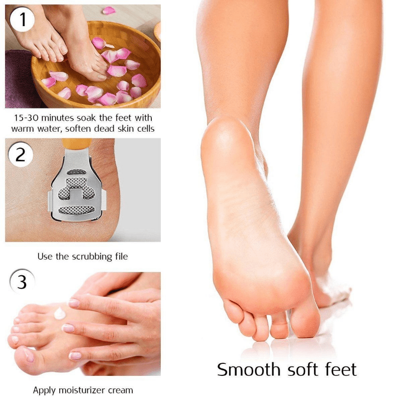 Foot Scraper - Foot File Dead Hard Skin Remover Feet Callus Shaver
