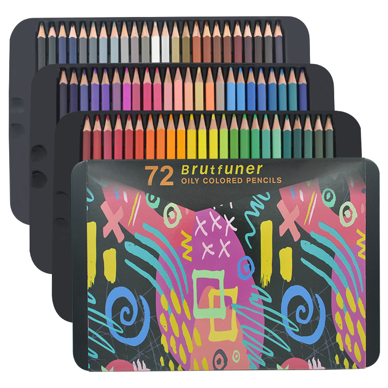 72 Colored Pencils For Adults Coloring Book Artist Colored - Temu