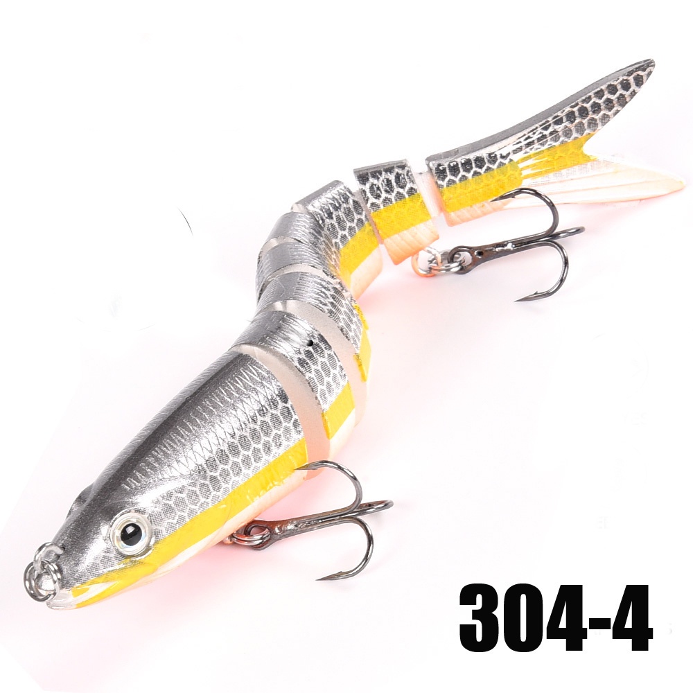 Top Quality 13cm 22g ABS 3d Printed Fishing Lures For Bass, Trout,  Swimming, And Freshwater Fishing Multi Jointed, Slow Sinking, Bionic Design  From Hhyknife, $2.9