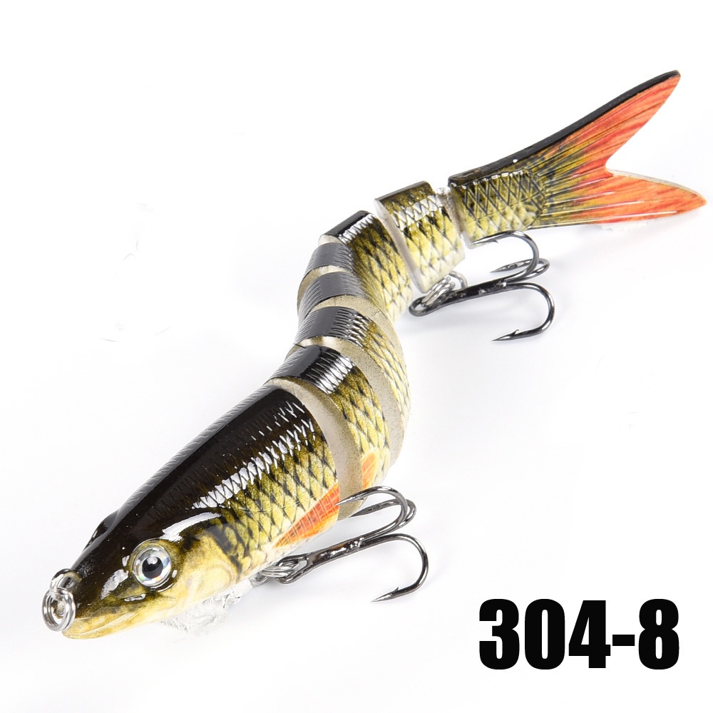 Lipped Jointed Swimbait fishing lure (V3)-Sinking- 3 inch – Super Lures USA