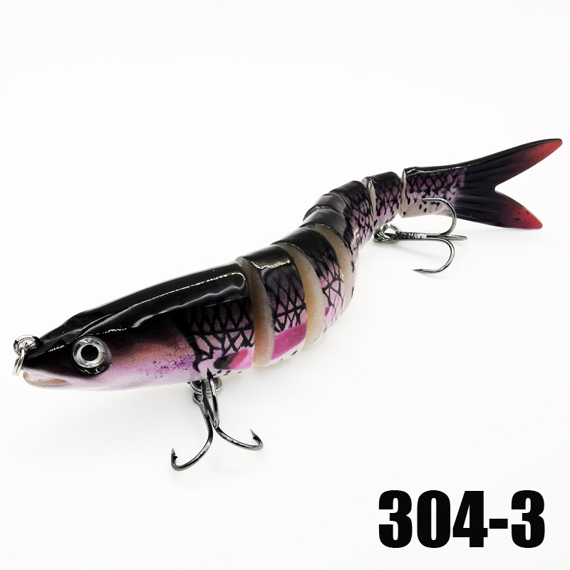 Lipped Jointed Swimbait fishing lure (V2)-Sinking-3 inch – Super Lures USA