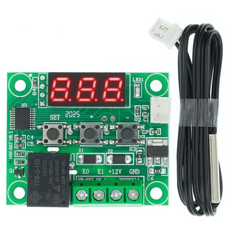 Led Display Digital Thermostat Module With Waterproof Ntc Probe -50~110°c /-58~230°f Electronic Temperature Control Module Switch (red/blue) | Shop  On Temu And Start Saving | Temu