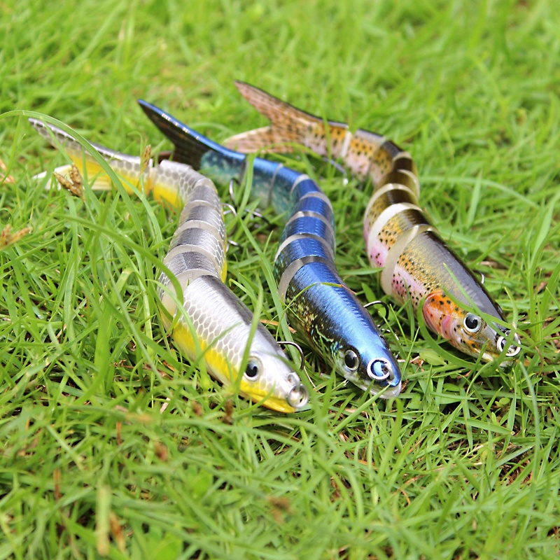 Soft Bionic Fishing Lure,Bionic Fishing Lure for Saltwater & Freshwater,  Creative Realistic Finshing Lure Fishing Accessory,Mock Lure Can  Bounce,Suitable for Fishing Lovers Outdoor 10pcs