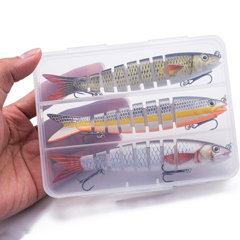 8 Segment Fishing Lure: Multi jointed Bionic Fishing Bait - Temu