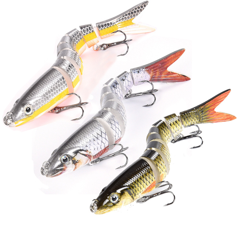  Multi Segments Soft Lures, Soft Lures for Fishing