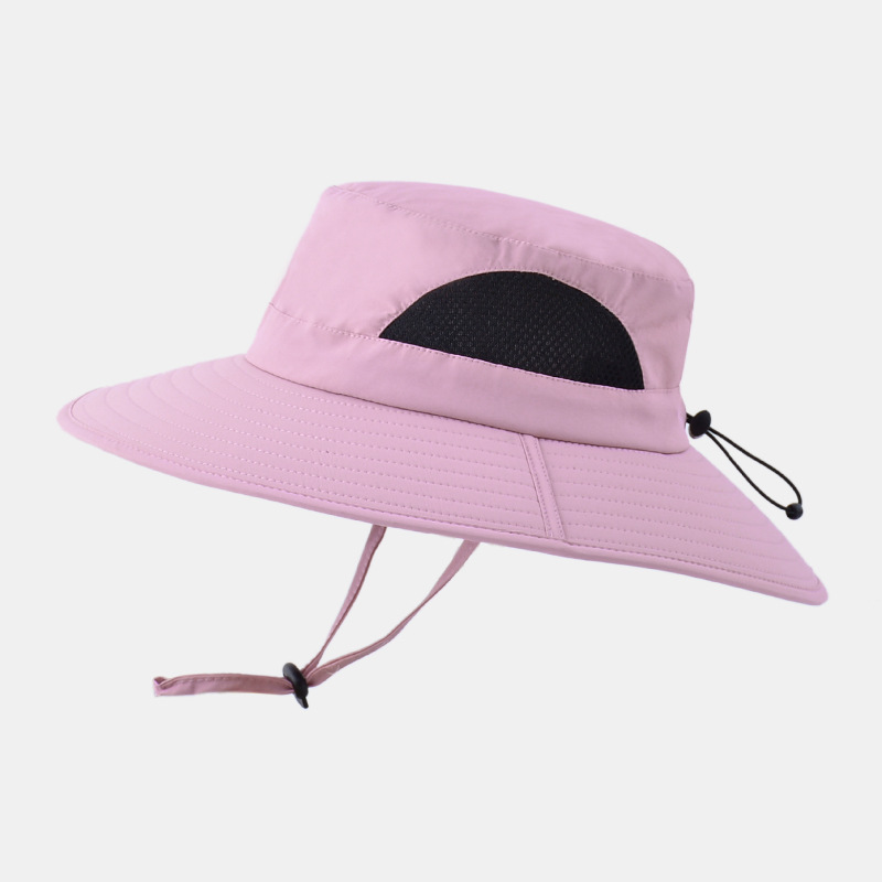 New Outdoor Bucket Hat Mens And Womens Summer Sunscreen Quick