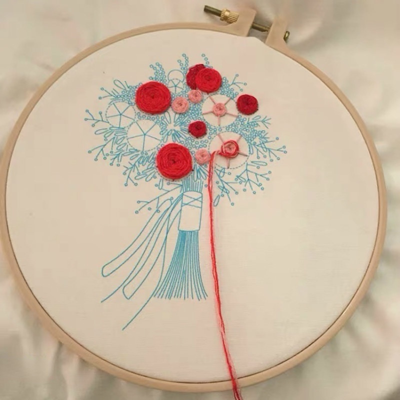embroidery set for beginner needlework diy