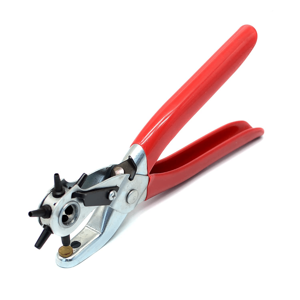 8 Heavy Duty Stainless Steel Leather Hole Punch Pliers With 6 Hole Sizes -  Hill Leather Company
