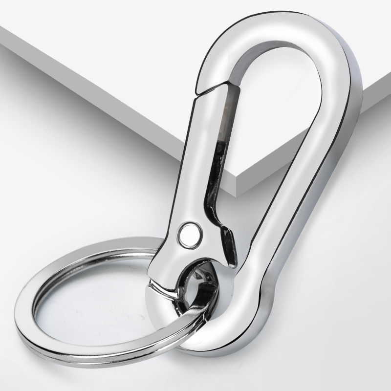 1pc Fashion Minimalist Car Key Ring Key Pendant Accessories Ring Holder 