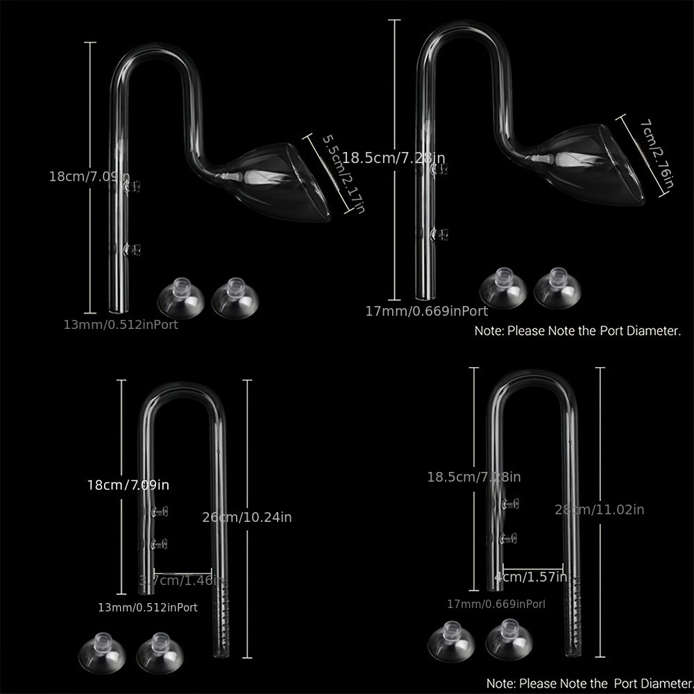 thumbnail interactive-video image 1 of 10 Gallon Fish Tank IAFVKAI 17mm Glass Aquatic Inflow Lily Pipe With Surface Skimmer For Aquarium Filter 5/8\" I.d. (16/22mm) Tubing And Stainless Steel 90cm Flexible Seachem Prime 1 of 10