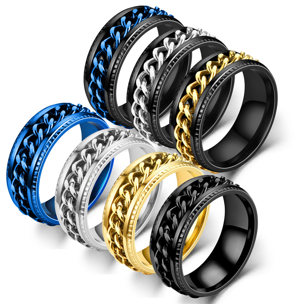 Titanium steel rotatable on sale chain ring