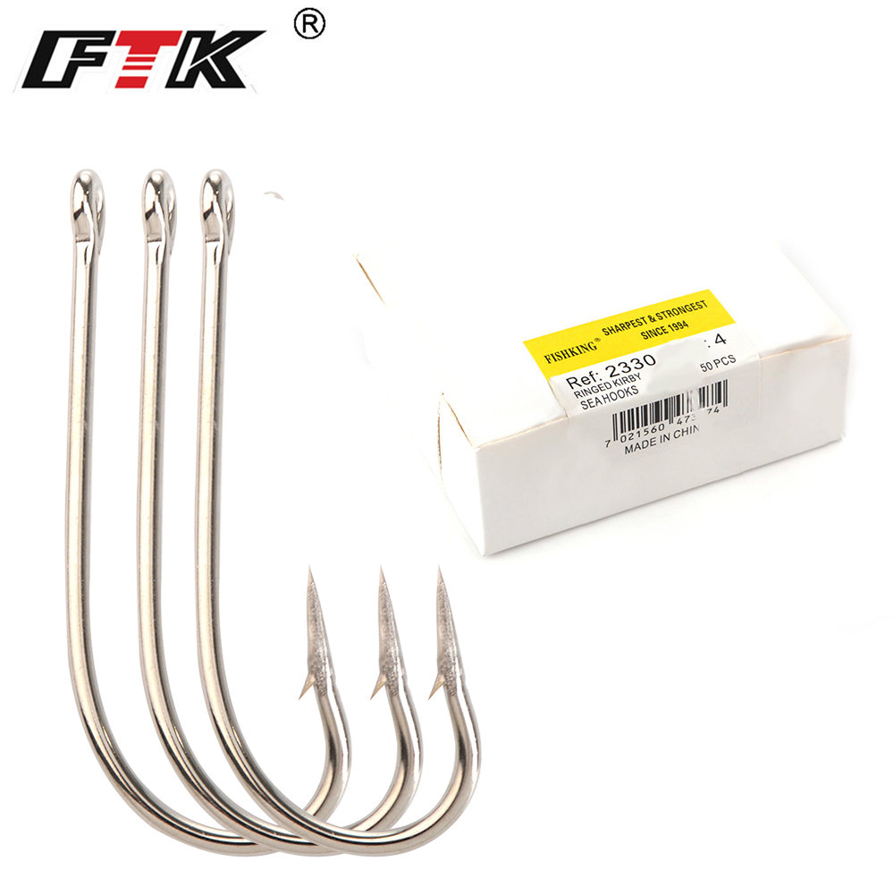 2330 High Carbon Stainless Steel Rounded Fishing Hooks - Temu