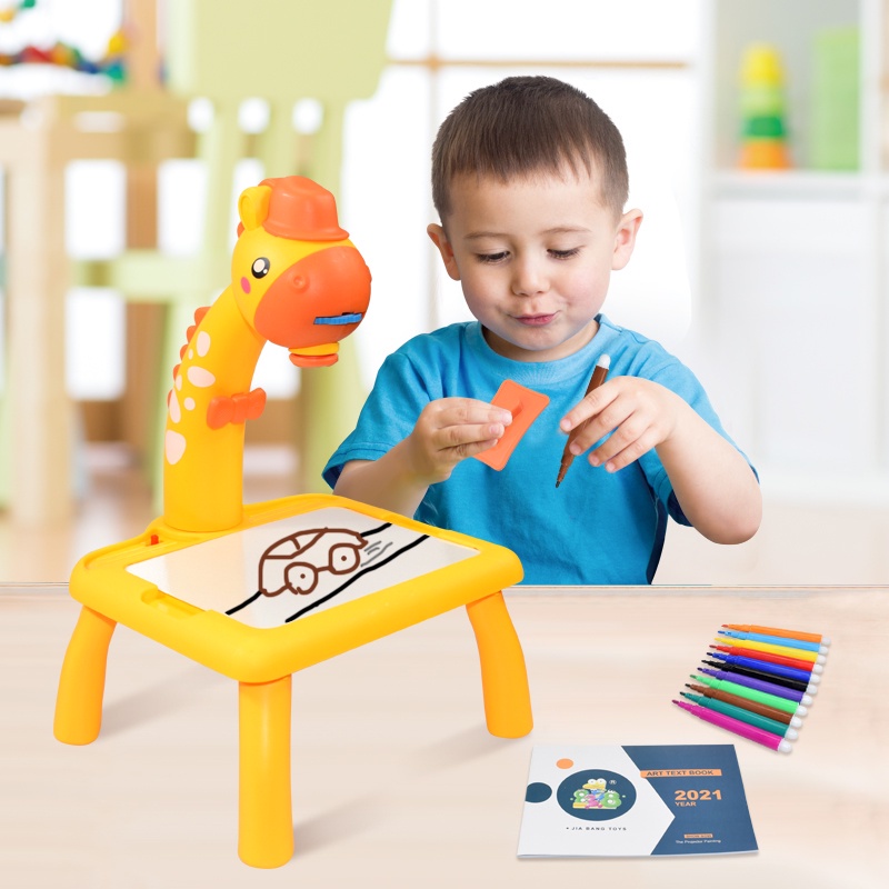 Trace and Draw Projector Painting Table Toy Set Christmas Holiday
