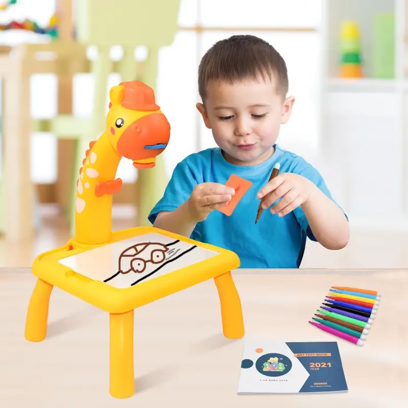 Mini Table Paintings For Children Smart Giraffe Style - Temu