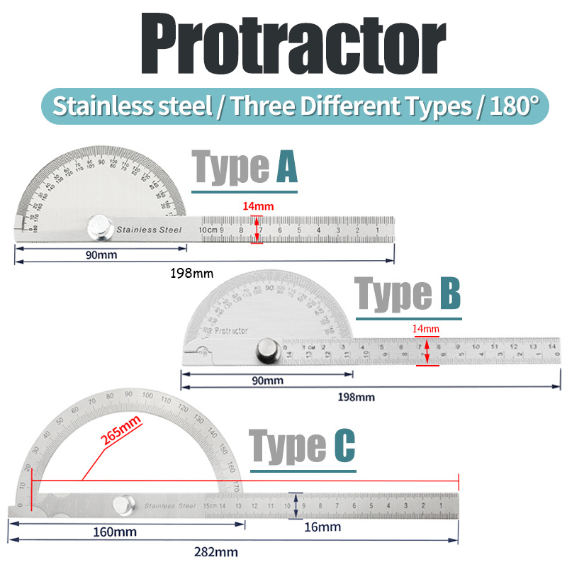 Angle Ruler Multi-angle Measuring Goniometer for Crown-Trim, Woodworking  Angle Finder Meter Protractor-Inclinometer Tool M4YD - AliExpress