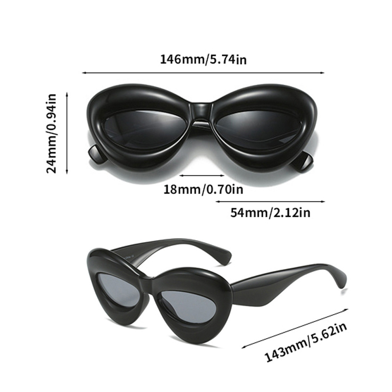 Fashion Personality Cat Eye Sunglasses For Women 2022 New Brand