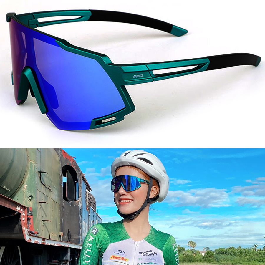 Outdoor Cycling Glasses Uv Protection Mens And - Temu