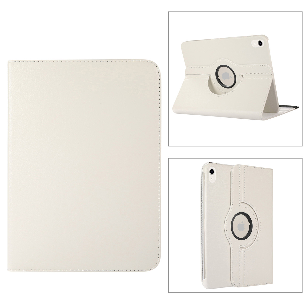 Pu Leather Rotating Case Smart Cover For Ipad Mini 1 2 3 4 5 - Temu