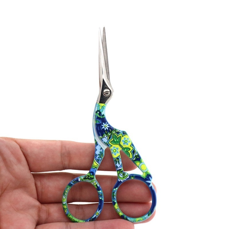 Retro Scissors Pcs Bird Cutting Tools Cross 8209 Small Scissors For Crafts  Scissors Crane M2S Tree Shears