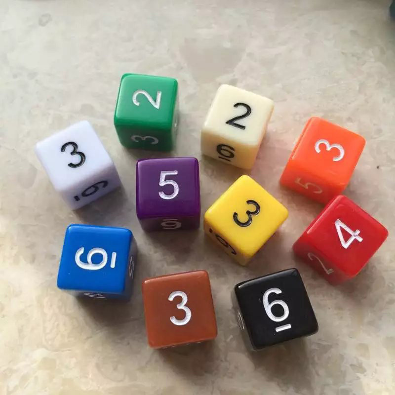 Jogo De Dados Colorido De 6 Lados Com 10 Peças - Divertido E Fácil De Jogar,  Conjunto De Dados Para Crianças E Adultos, Jogo De Quebra-cabeça Engraçado,  Jogos De Mesa - Temu Portugal