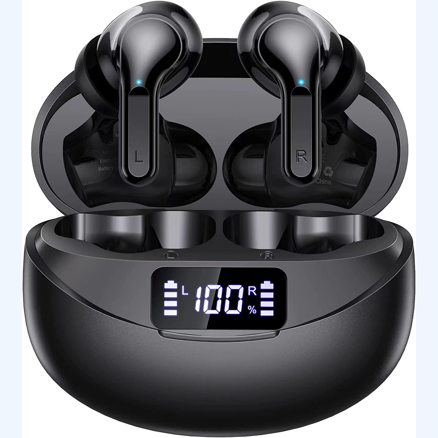 Wireless Earbuds V5 1 Earbuds 35hrs Playtime With Led Power Display 