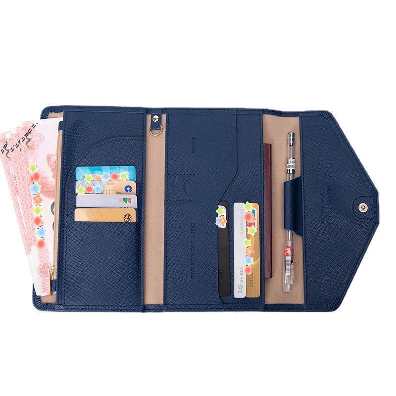 Passport Holder Bag Men Women Passport Holder Card Slots - Temu