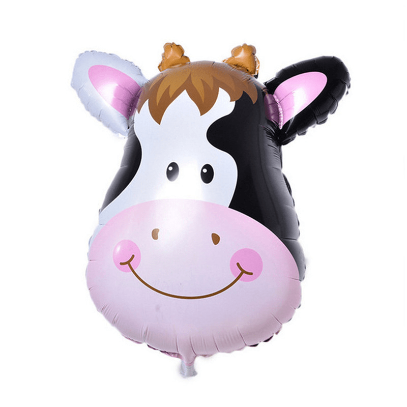 3pcs 24 Animal Head Balloons for Forest Animal Parties & Kids