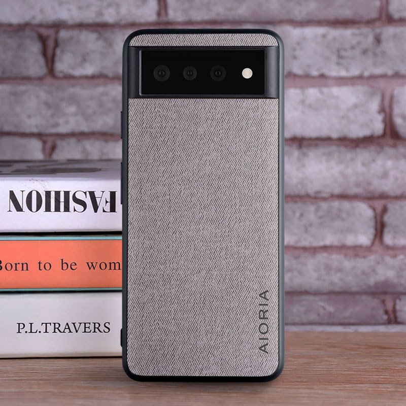 Canvas Leather Magnetic Cover Case For All Google Pixel 7 / 7 Pro Pixel 6 Pro  Pixel 5 / 4