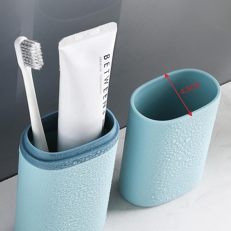 1pc Portable Toothbrush Holder Toothpaste Box, Outdoor Travel Storage  Organizer Camping Protect Cup Case | Buy More, Save More | Temu