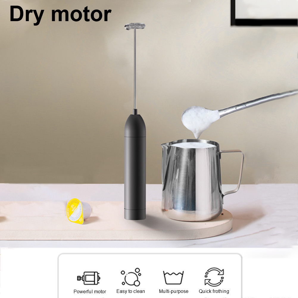 Electric Milk Frother Drink Foamer Whisk Mixer Stirrer Coffee Eggbeater Latte