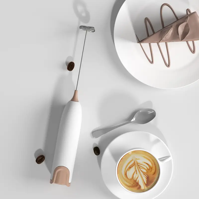 electric milk frother kitchen drink foamer whisk mixer stirrer coffee cappuccino creamer whisk frothy blend whisker egg beater without battery details 5