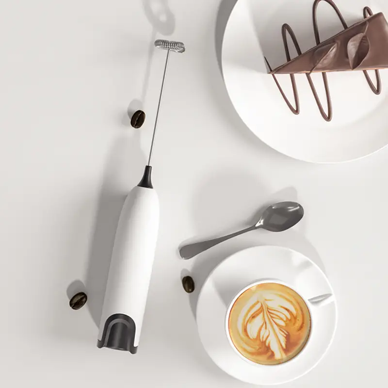 electric milk frother kitchen drink foamer whisk mixer stirrer coffee cappuccino creamer whisk frothy blend whisker egg beater without battery details 6